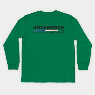 Underwood Kids Long Sleeve T-Shirt